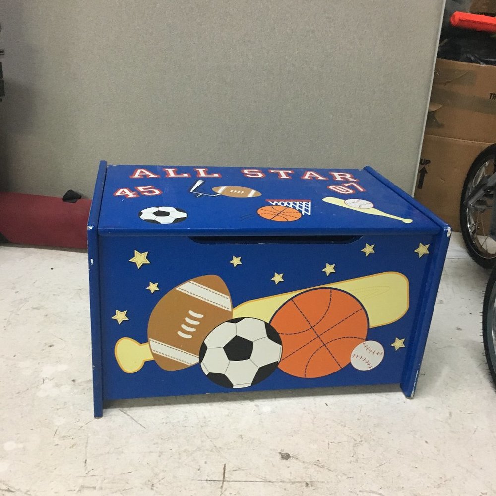 Wooden Children's Toy Chest